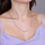 Αλυσίδα από Λευκό Χρυσό 14 - Image 2