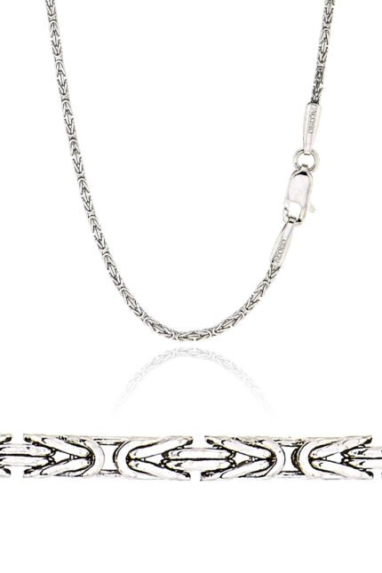 Αλυσίδα από Λευκό Χρυσό 14 Καρατίων 011292