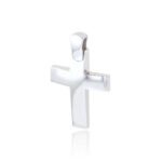 Σταυρός Βάπτισης Val΄Oro για Αγόρι Σκέτος Λευκό Χρυσό Κ14 033138