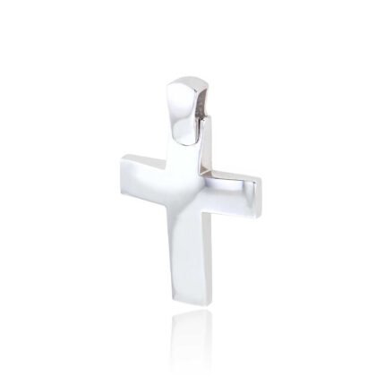 Σταυρός Βάπτισης Val΄Oro για Αγόρι Σκέτος Λευκό Χρυσό Κ14 033138