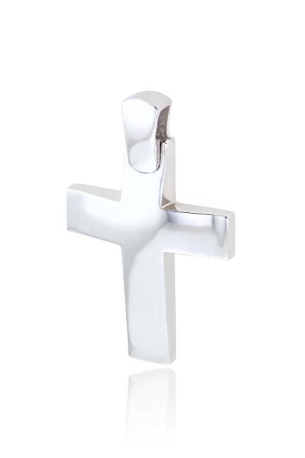 Σταυρός Βάπτισης Val΄Oro για Αγόρι Σκέτος Λευκό Χρυσό Κ14 033138