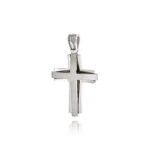 Σταυρός Βάπτισης Val΄Oro για Αγόρι από Λευκό Χρυσό Κ14 038567