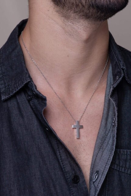 Σταυρός Βάπτισης για Αγόρι Val΄Oro από Λευκό Χρυσό Κ14 038393 1