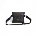 Τσάντα χιαστί δερμάτινη κροκό - Image 3