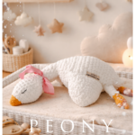 Χειροποίητη βελουδινη χηνα amigouroumi