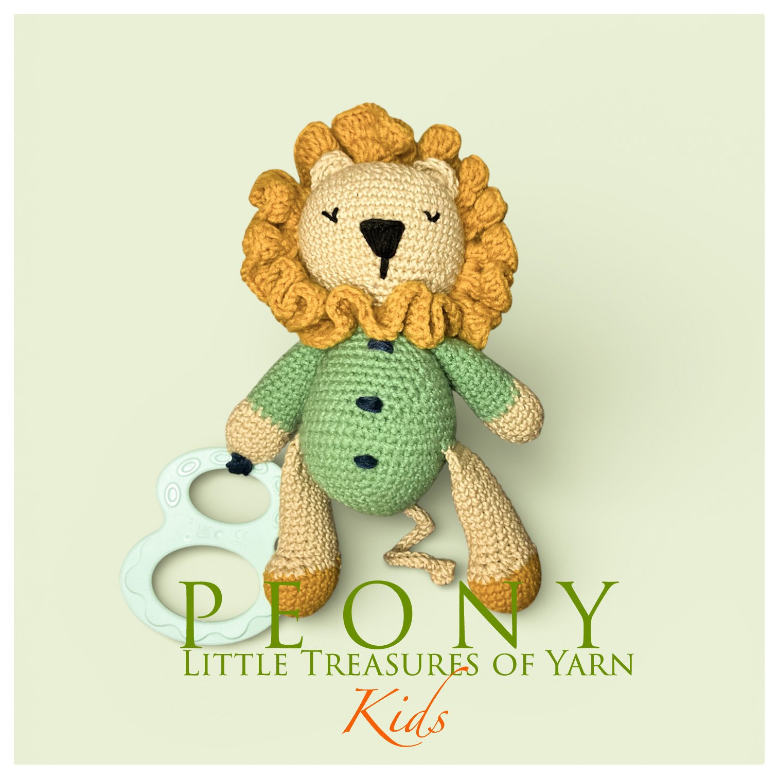 Βρεφικό παιχνιδι λιονταρακι με μασητικό Βρεφικό παιχνιδι λιονταρακι με μασητικό