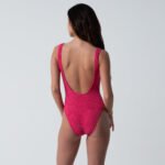Caelia is the perfect stylish body contouring full piece Crinkle fabric Featuring thick straps