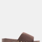 Clogs με Τρουκς - Καφέ Σκούρο