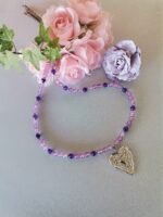 Κολιέ με Μωβ Jade και Μοτίφ Καρδιά - Image 6