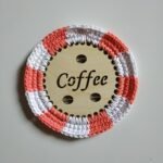 Πλεκτά σουβέρ σε συνδυασμό με ξύλο - εξάδα - Image 7