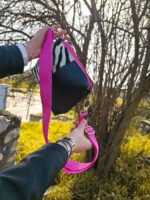 τσάντα "Ζέβρα" Χιαστί - Image 4