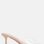 Mules με Διάφανη Φάσα - Nude