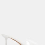 Mules με Διάφανη Φάσα - Λευκό