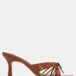 Mules με Διακοσμητικό Φιόγκο - Κάμελ