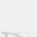 Mules με Διαφάνεια - Ασημί