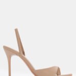 Mules με Λεπτομέρεια Διαφάνεια & Λάστιχο - Μπεζ-Σκούρο