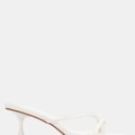 Mules με Λουράκια - Λευκό