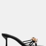 Mules με Μεταλλική Λεπτομέρεια - Μαύρο