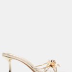 Mules με Μεταλλική Λεπτομέρεια - Χρυσό