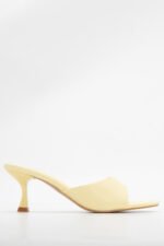 Mules με Φάσα - Κίτρινο
