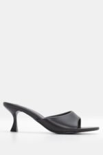 Mules με Φάσα - Μαύρο
