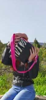 τσάντα "Ζέβρα" Χιαστί - Image 3