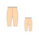 Ελαστικό capri pants plus size - Image 2