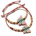 Μαρτάκι με ροζ πεταλούδα - Image 5