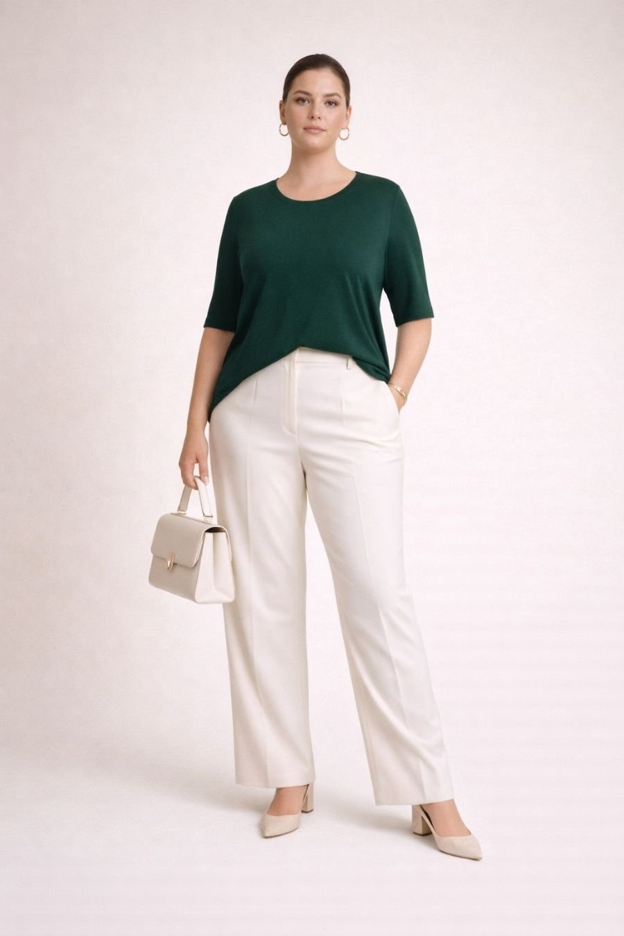 sewing_pattern_BASIC_top_plus_size-collection_PS002 Basic Top Plus Size πατρόν ραπτικής - Image 1