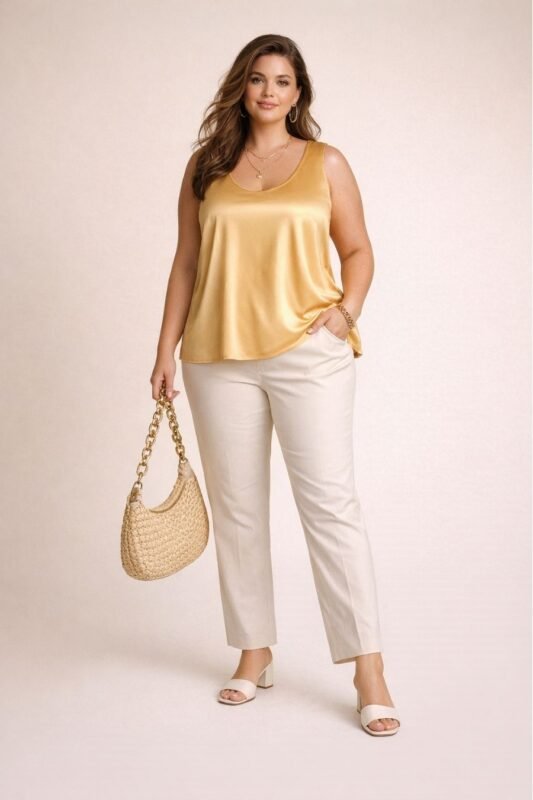 sewing pattern relaxed top plus size collection