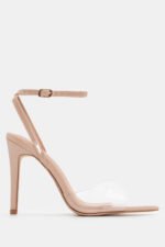 Πέδιλα με Διάφανη Φάσα - Nude