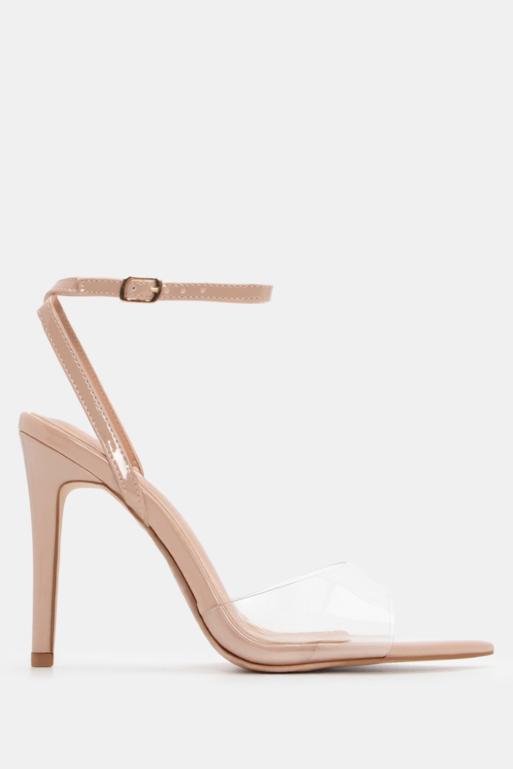 Πέδιλα-με-Διάφανη-Φάσα-Nude Πέδιλα με Διάφανη Φάσα - Nude