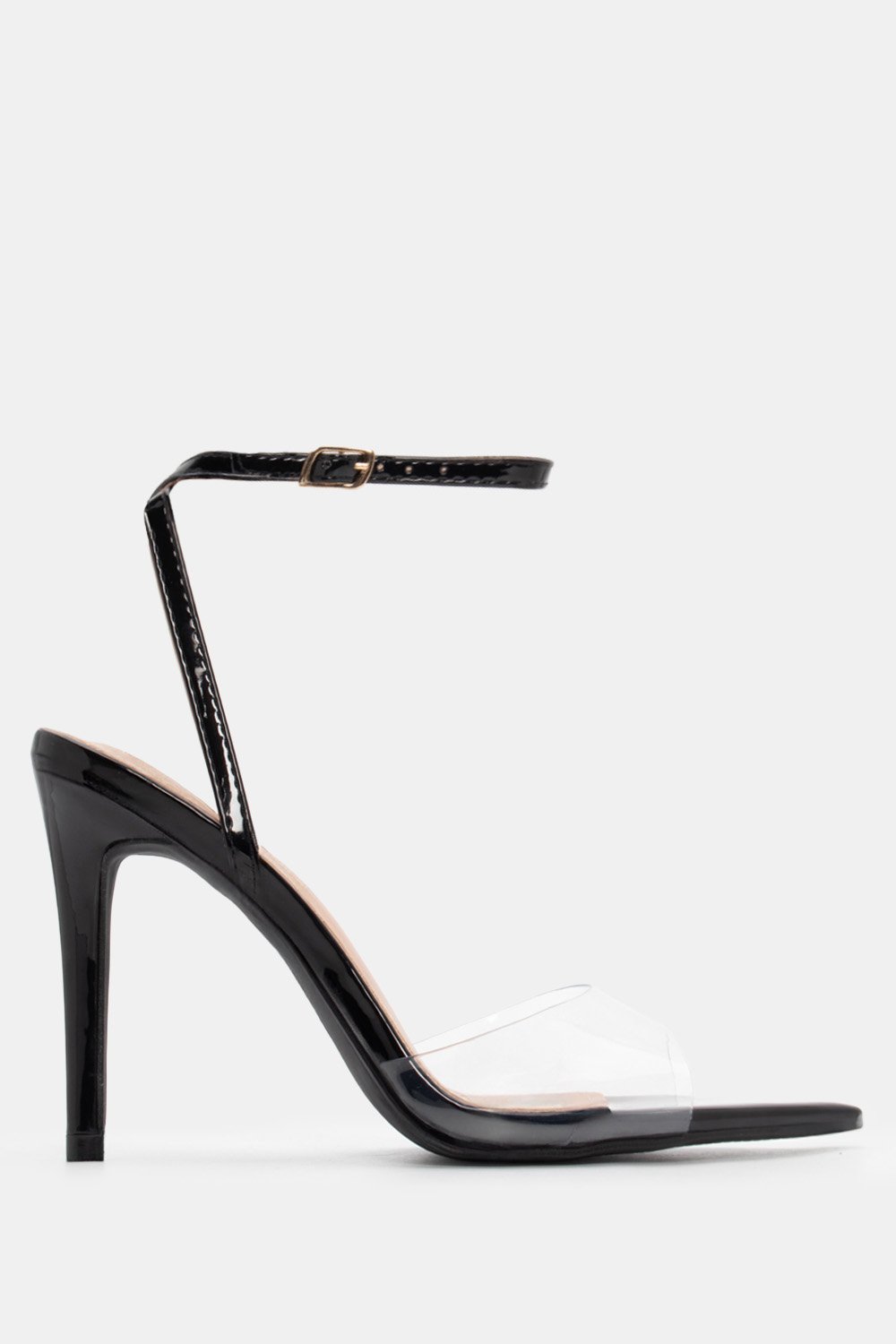 Πέδιλα-με-Διάφανη-Φάσα-Μαύρο Πέδιλα με Διάφανη Φάσα - Μαύρο