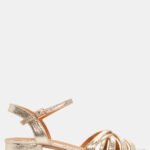 Πέδιλα με Πολλαπλά Λουράκια - Χρυσό