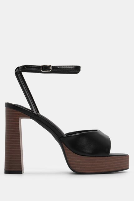 Πέδιλα με Φιάπα & Μπαρέτα - Μαύρο