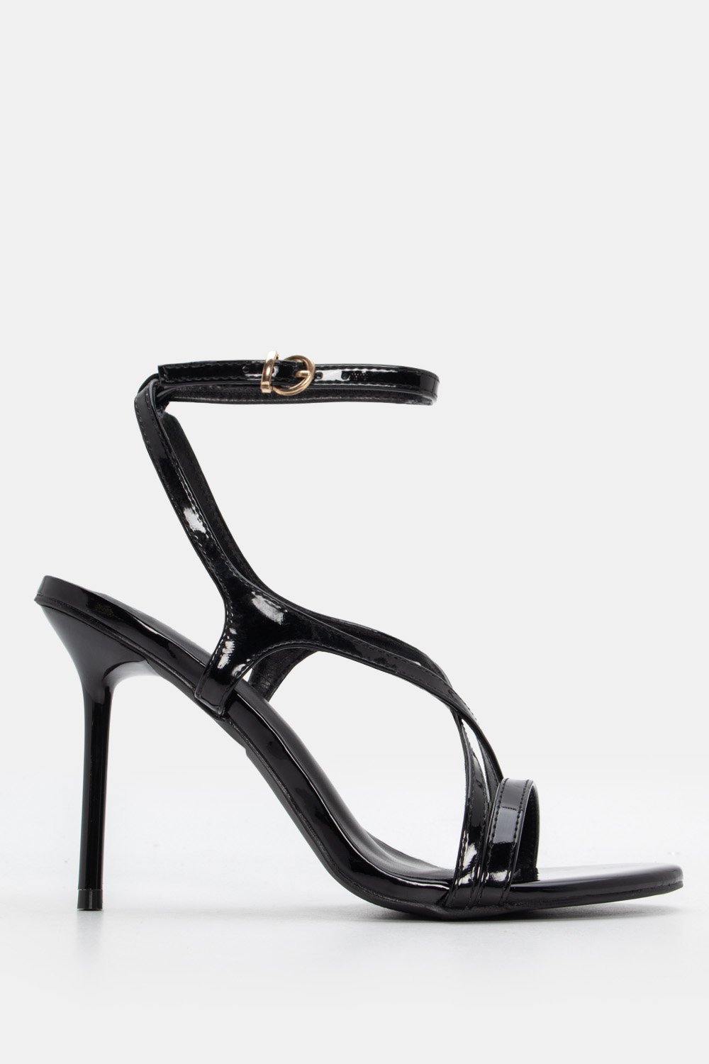 Πέδιλα-με-Χιαστί-Λουράκια-Μπαρέτα-Μαύρο Πέδιλα με Χιαστί Λουράκια & Μπαρέτα - Μαύρο