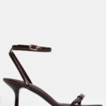 Πέδιλα με Χιαστί Μπαρέτα & Τόκα - Καφέ Σκούρο