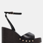 Πλατφόρμα Clogs με Μπαρέτα - Μαύρο