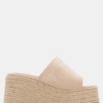 Πλατφόρμες Εσπαντρίγιες με Φαρδιά Φάσα - Μπεζ