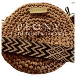 Πλεκτή στρογγυλή τσαντα