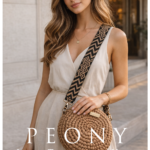 Πλεκτή στρογγυλή τσαντα