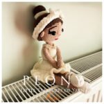 Χειροποίητη Πλεκτή Κούκλα Μπαλαρίνα με λαμπαδα - Image 6