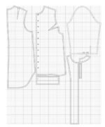 Ασσύμετρη πουκαμίσα πατρόν ραπτικής - Image 2