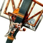 Πασχαλινή λαμπάδα μπάσκετ με πλάτη - Image 3