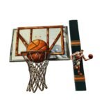 Πασχαλινή λαμπάδα μπάσκετ με πλάτη - Image 4