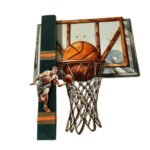 Πασχαλινή λαμπάδα μπάσκετ με πλάτη - Image 6