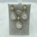 Νυφικό Σετ Κοσμημάτων Ζιργκόν '' GABRIELLA ''