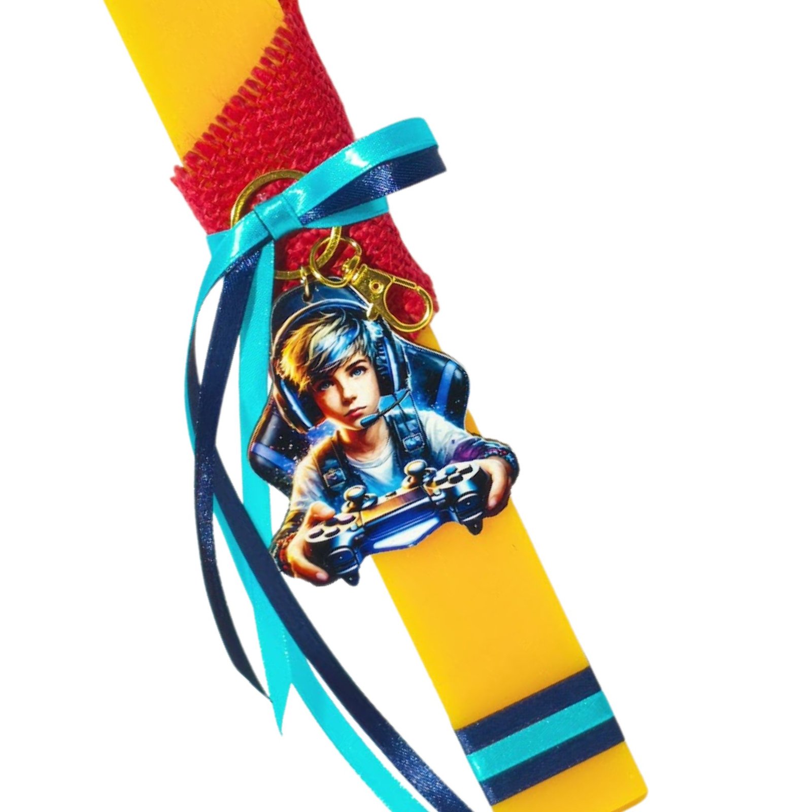 game over (18) Πασχαλινή λαμπάδα game boy - Image 1