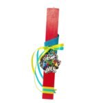 Πασχαλινή λαμπάδα κόκκινη game over - Image 2