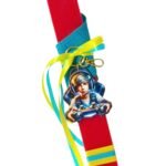 Πασχαλινή λαμπάδα κόκκινη game boy